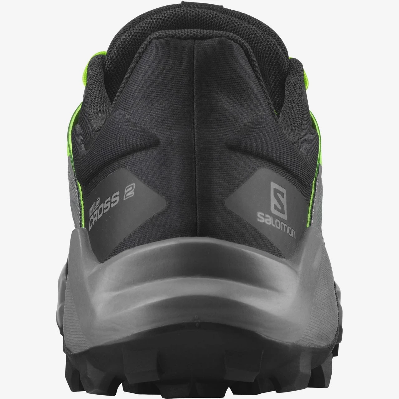 SALOMON WILDCROSS 2 NOIRE ET VERTE Chaussures Trail Salomon