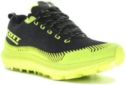 SCOTT SUPERTRAC ULTRA RC NOIRE ET JAUNE Chaussures De Trail