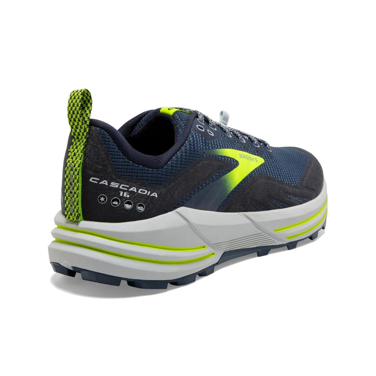 BROOKS CASCADIA 16 TITAN PEACOT Chaussures De Trail 3 BROOKS CASCADIA 16 TITAN PEACOT Chaussures De Trail