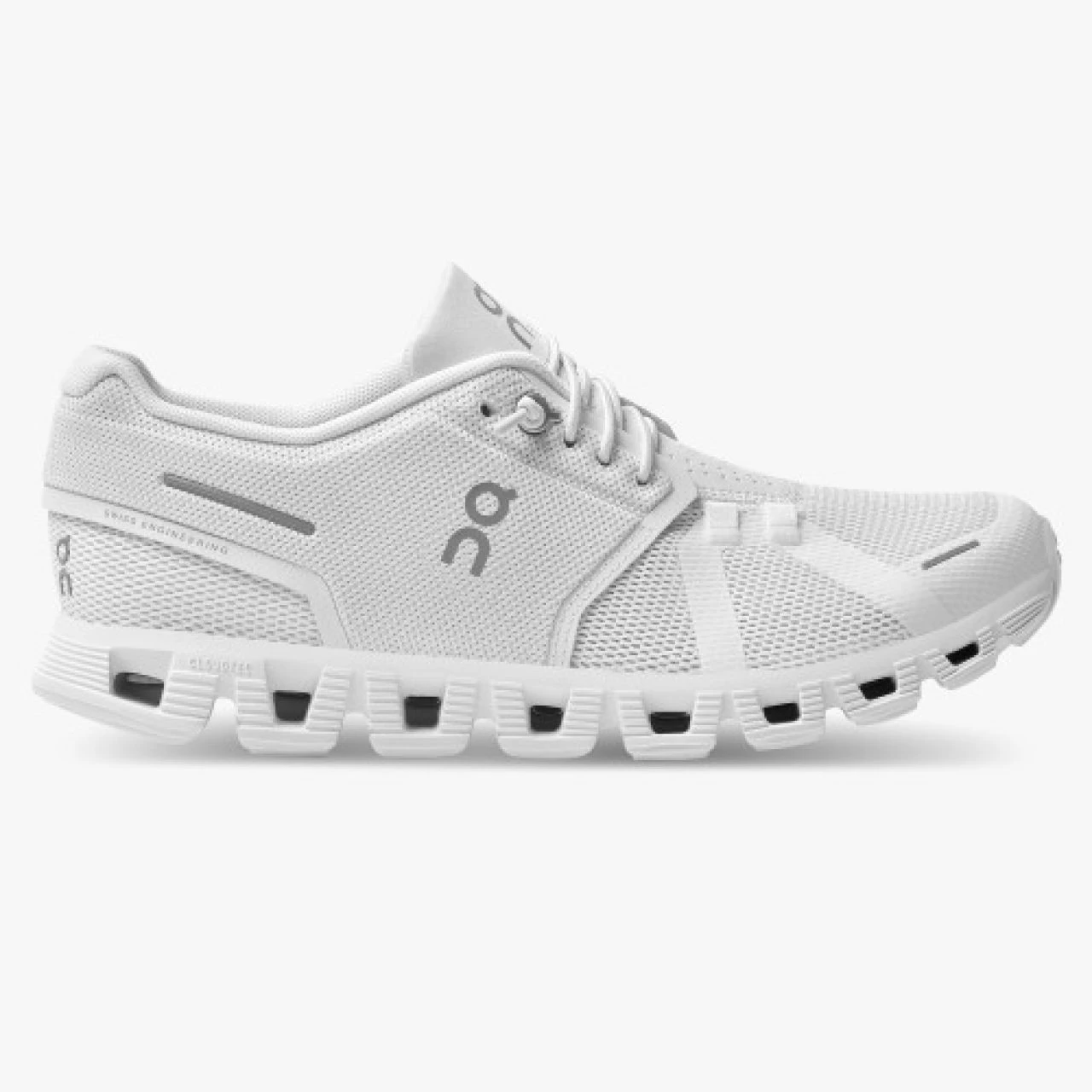ON RUNNING CLOUD 5 ALL WHITE Chaussures De Running
