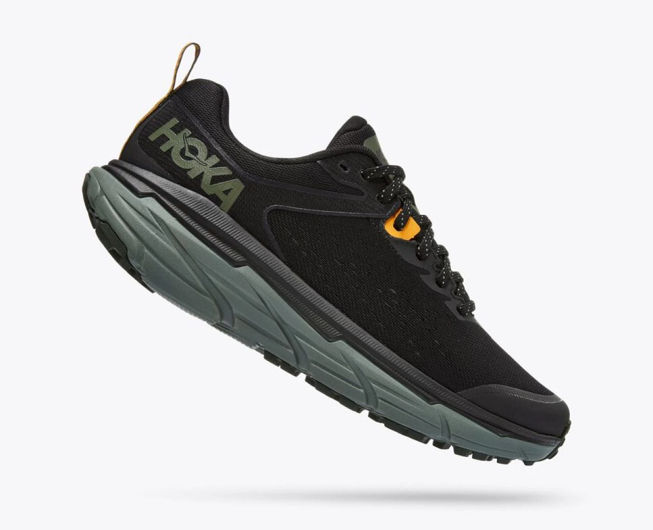 HOKA CHALLENGER ATR 6 BLACK ET THYME Chaussures De Trail 3 HOKA CHALLENGER ATR 6 BLACK ET THYME Chaussures De Trail