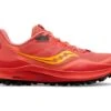 SAUCONY PEREGRINE 12 CORAL Chaussures De Trail Saucony Femme -Hoka Soldes Boutique 2 26085 24 SAUCONY PEREGRINE 12 CORAL Chaussures de trail saucony femme