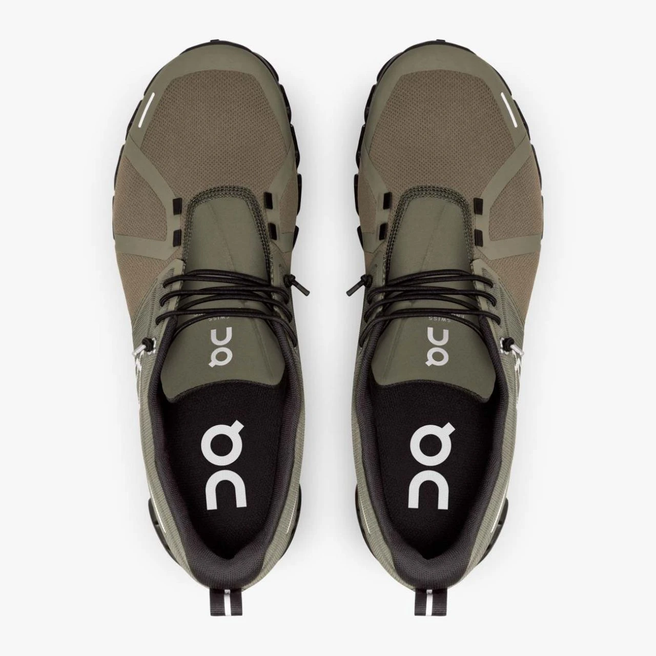 ON RUNNING CLOUD 5 WATERPROOF OLIVE Chaussures étanche