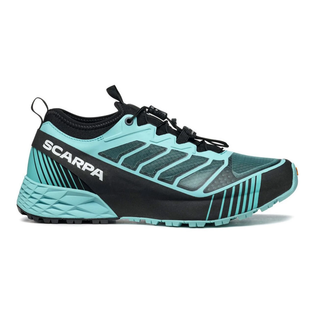 SCARPA RIBELLE RUN BLACK ET AQUA Chaussures De Trail