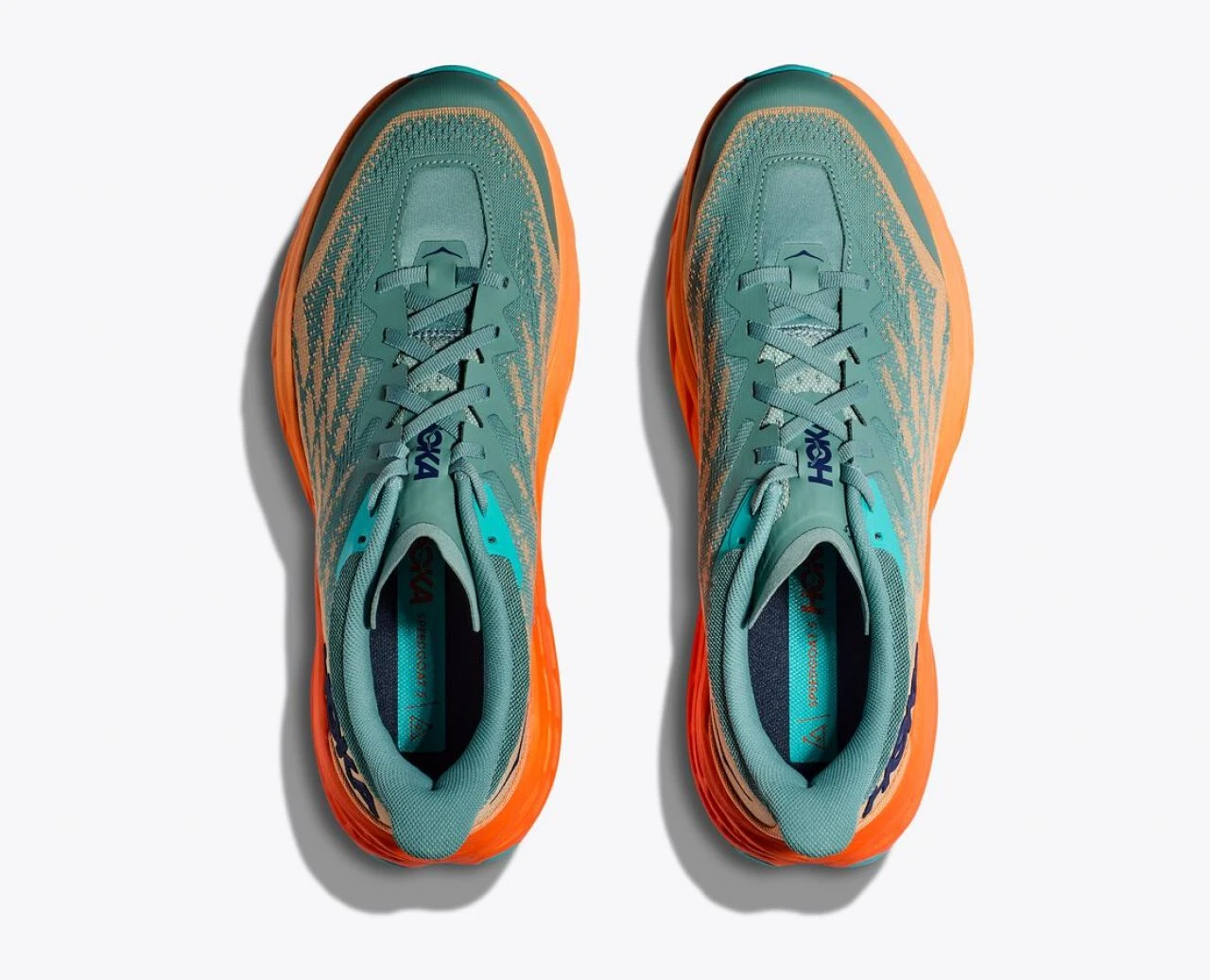 HOKA SPEEDGOAT 5 TRELLIS ET MOCK ORANGE Chaussures De Trail