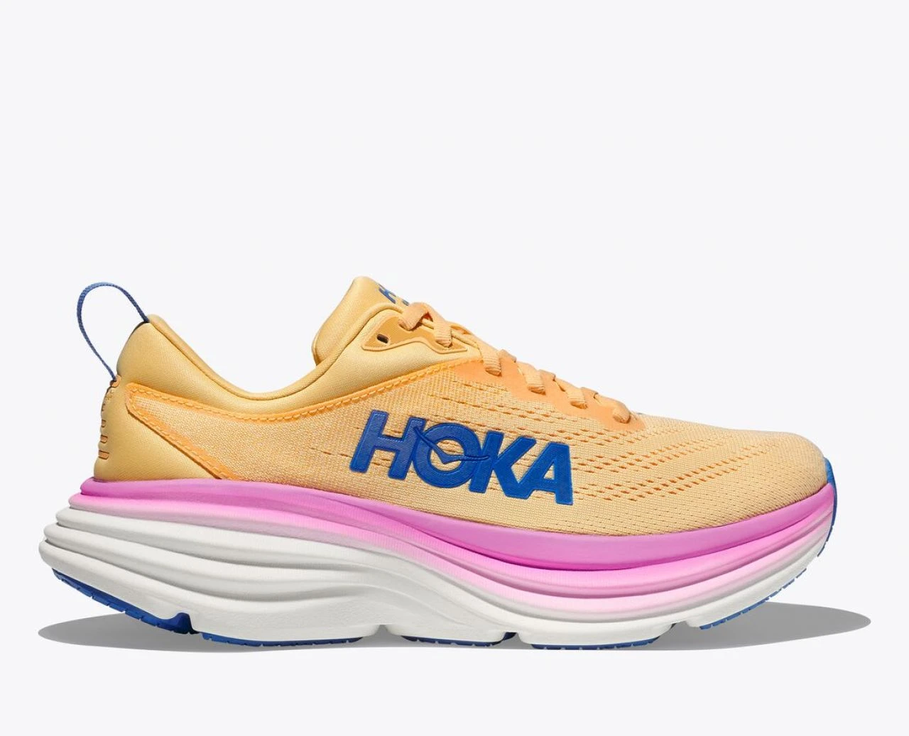 HOKA BONDI 8 IMPALA ET CYCLAMEN Chaussures De Running 3 HOKA BONDI 8 IMPALA ET CYCLAMEN Chaussures De Running