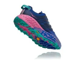Hoka Soldes Boutique 59 Hoka Soldes Boutique -Hoka Soldes Boutique 3 24738 3 HOKA SPEEDGOAT 4 BLEUE ET ROSE Chaussures de trail