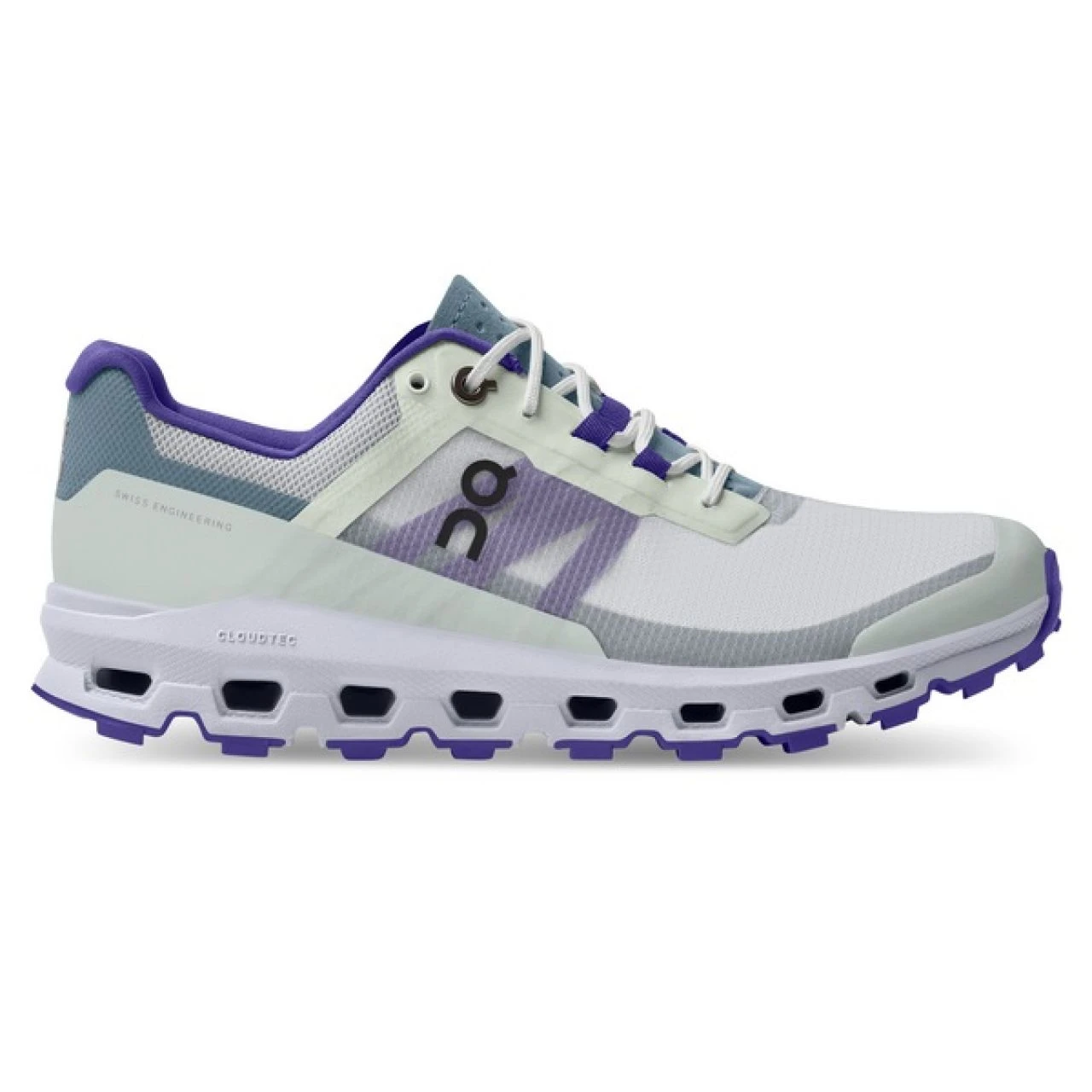 ON RUNNING CLOUDVISTA WOMEN FROST ET MINERAL Chaussures De Trail 4 ON RUNNING CLOUDVISTA WOMEN FROST ET MINERAL Chaussures De Trail – Image 2