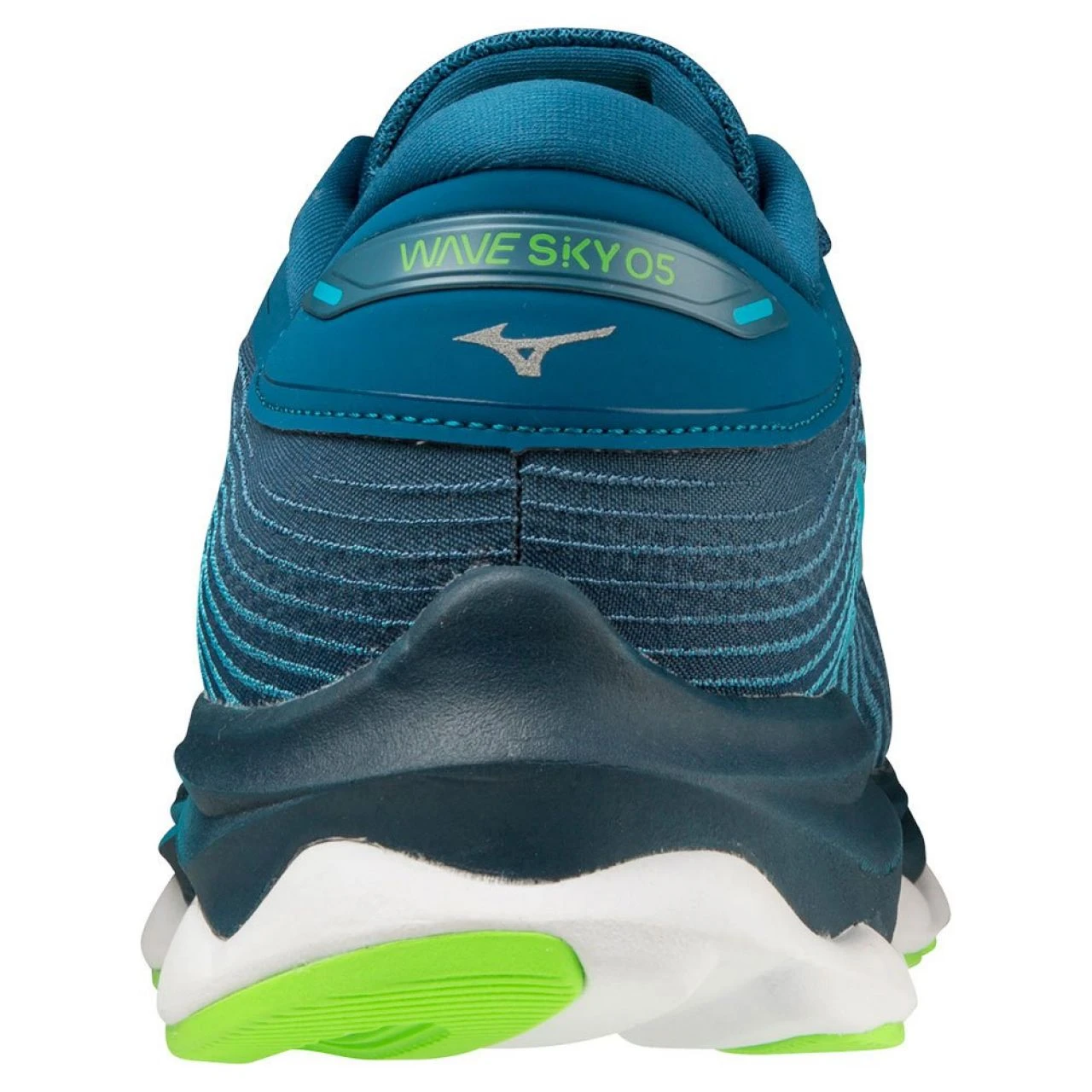 MIZUNO WAVE SKY 5 MOROCCAN BLUE Chaussures De Running – Image 2
