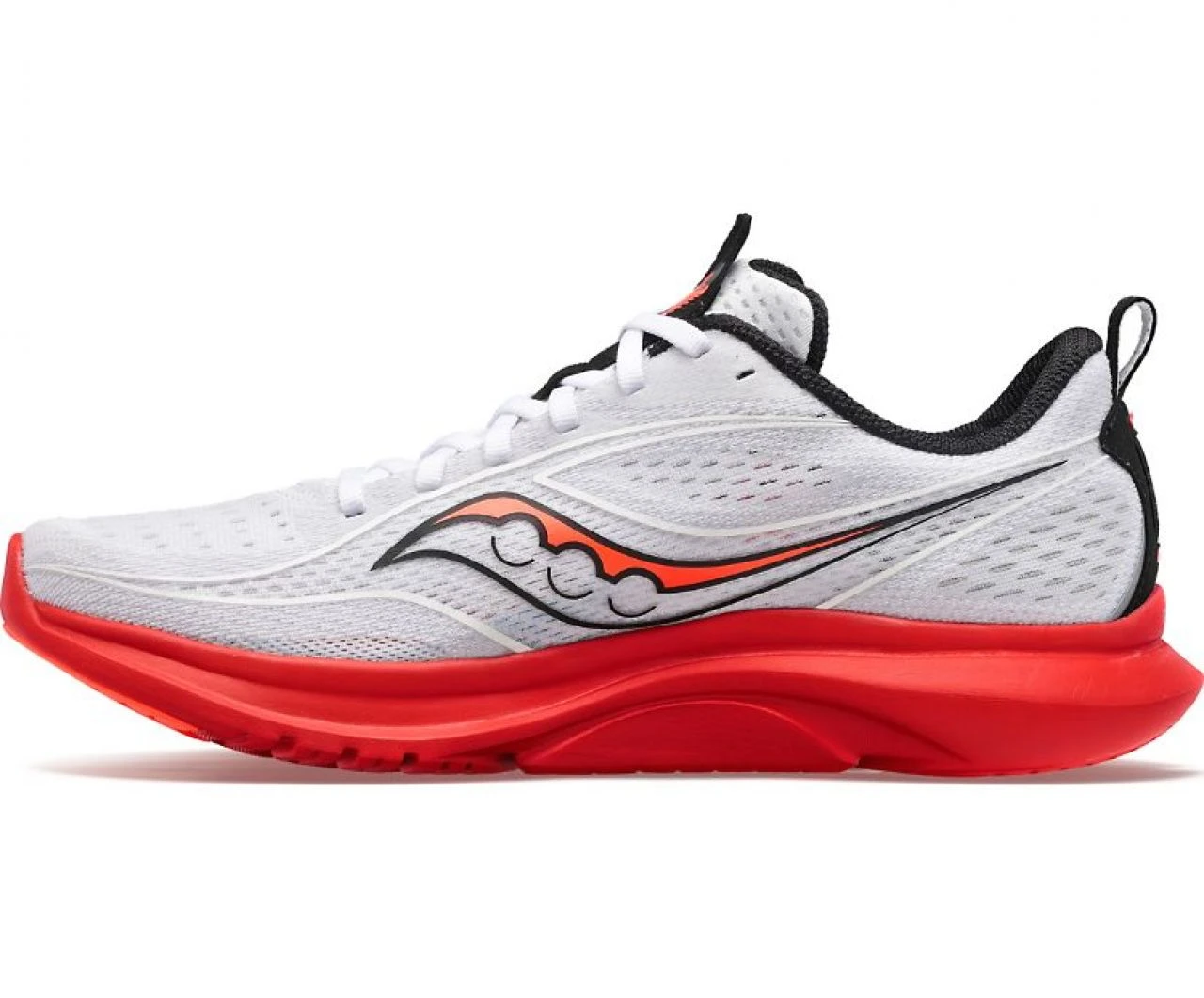 SAUCONY KINVARA 13 WHITE BLACK ET VIZIChaussures Running Saucony – Image 2