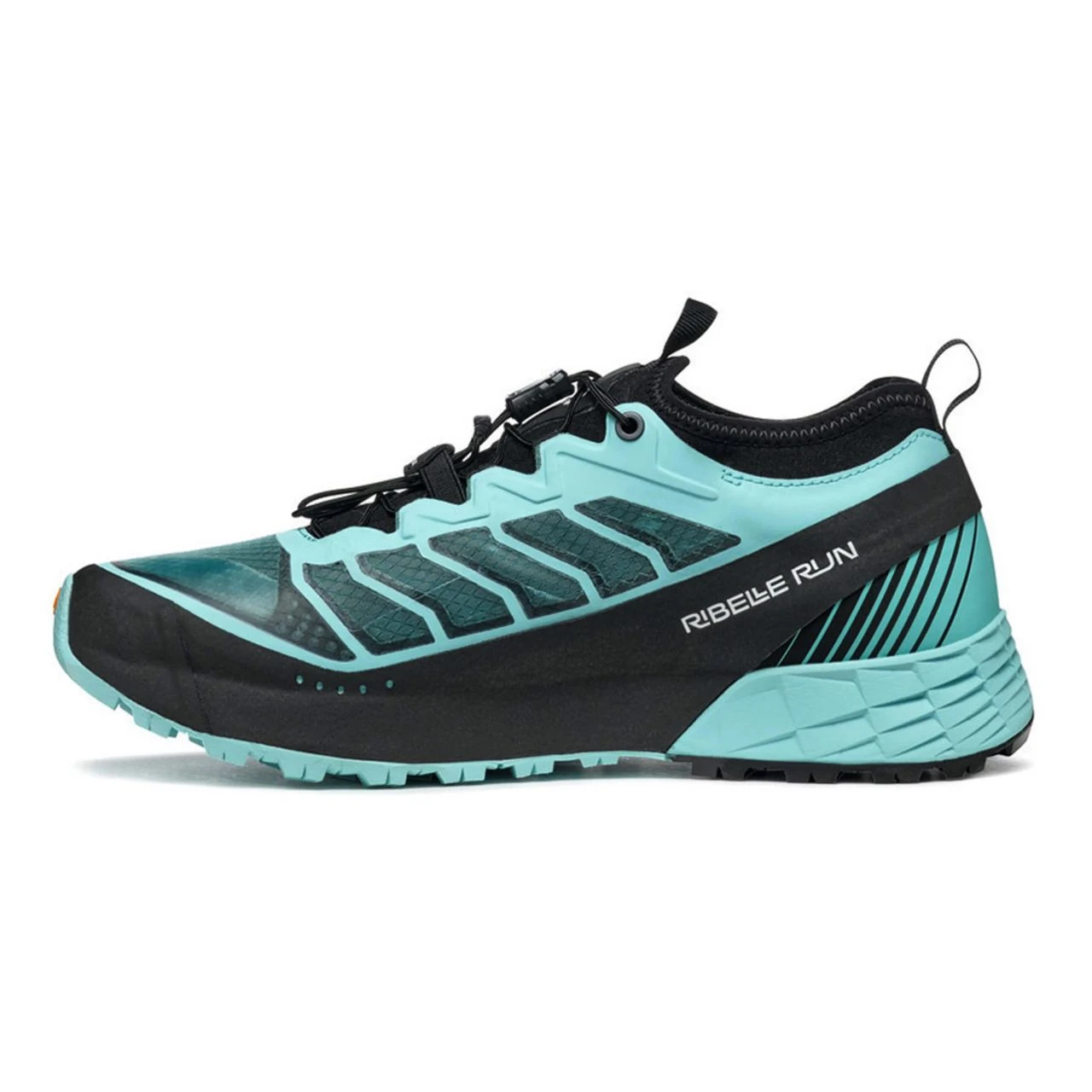 SCARPA RIBELLE RUN BLACK ET AQUA Chaussures De Trail – Image 2