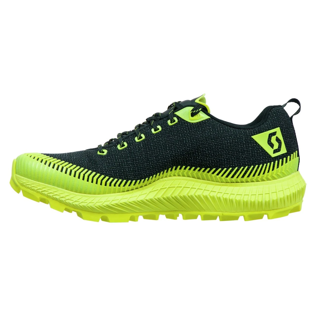 SCOTT SUPERTRAC ULTRA RC NOIRE ET JAUNE Chaussures De Trail – Image 3