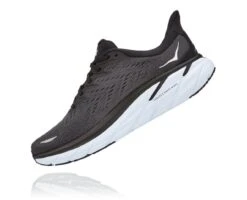 HOKA CLIFTON 8 NOIRE ET BLANCHE Chaussures De Running -Hoka Soldes Boutique 4 24953 57 HOKA CLIFTON 8 NOIRE ET BLANCHE Chaussures de running
