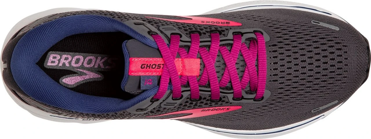BROOKS GHOST 14 PEARL, BLACK ET PINK Chaussures De Running – Image 3