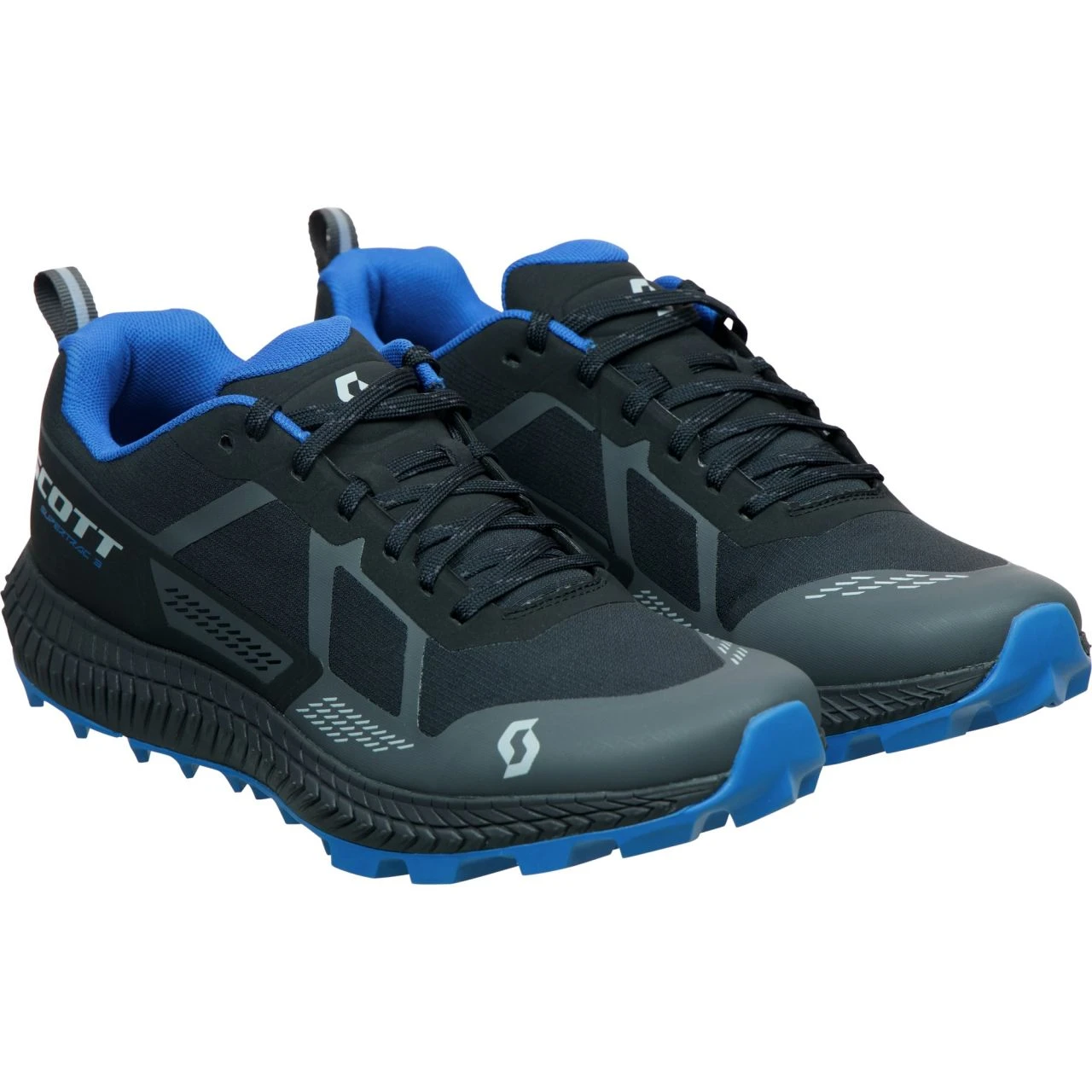 SCOTT SUPERTRAC 3 BLACK ET STORM BLUE Chaussures De Trail – Image 3