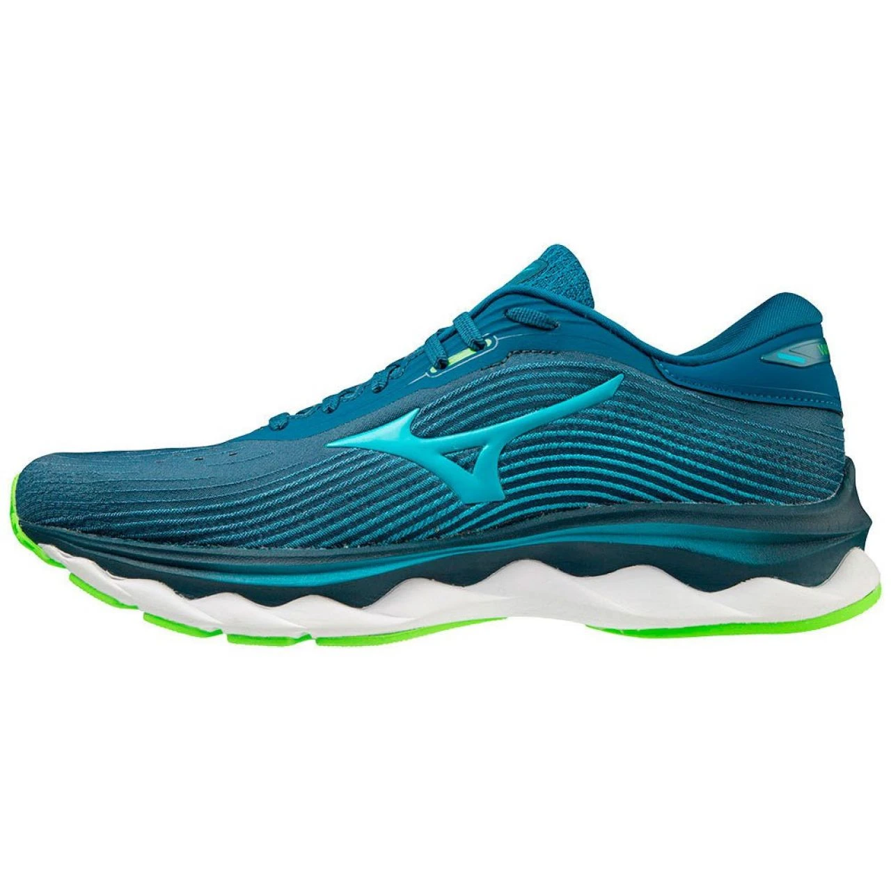 MIZUNO WAVE SKY 5 MOROCCAN BLUE Chaussures De Running – Image 3