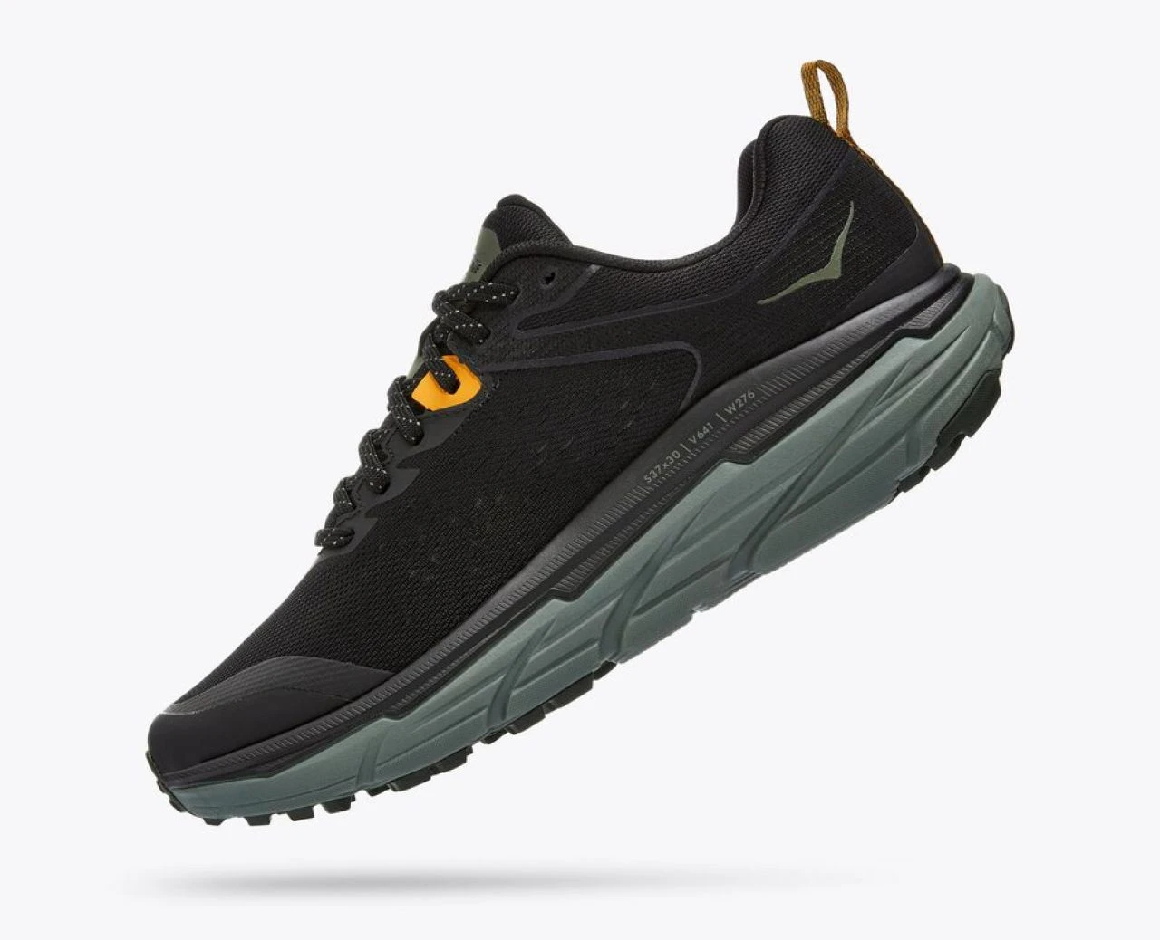 HOKA CHALLENGER ATR 6 BLACK ET THYME Chaussures De Trail 5 HOKA CHALLENGER ATR 6 BLACK ET THYME Chaussures De Trail â Image 3