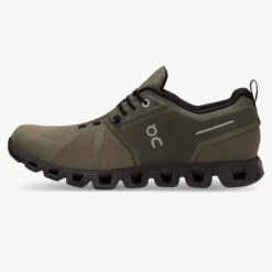 ON RUNNING CLOUD 5 WATERPROOF OLIVE Chaussures étanche -Hoka Soldes Boutique 4 26378 40 ON RUNNING CLOUD 5 WATERPROOF OLIVE Chaussures tanche