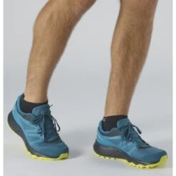 SALOMON TRAILSTER 2 GTX LYONS BLUE Chaussures Trail Salomon -Hoka Soldes Boutique 5 23705 49 SALOMON TRAILSTER 2 GTX LYONS BLUE Chaussures trail salomon
