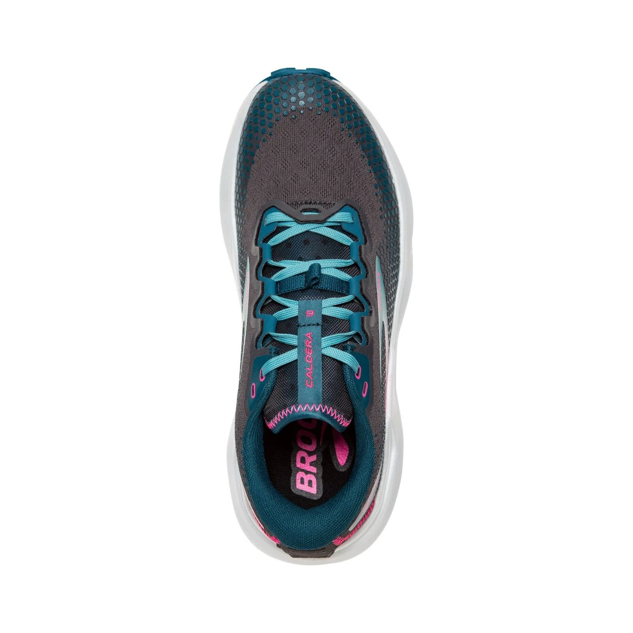 BROOKS CALDERA 6 PEARL BLUE CORAL PINK Chaussures De Trail – Image 4