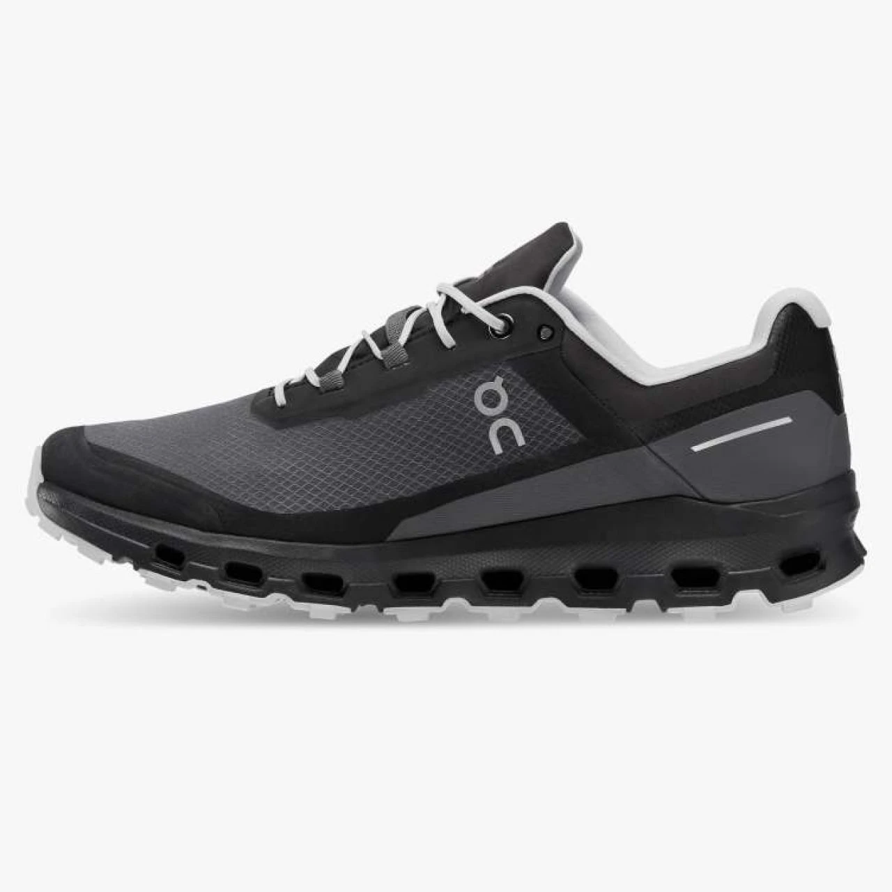 ON RUNNING CLOUDVISTA WATERPROOF BLACK ET ECLIPSE Chaussures De Trail – Image 4