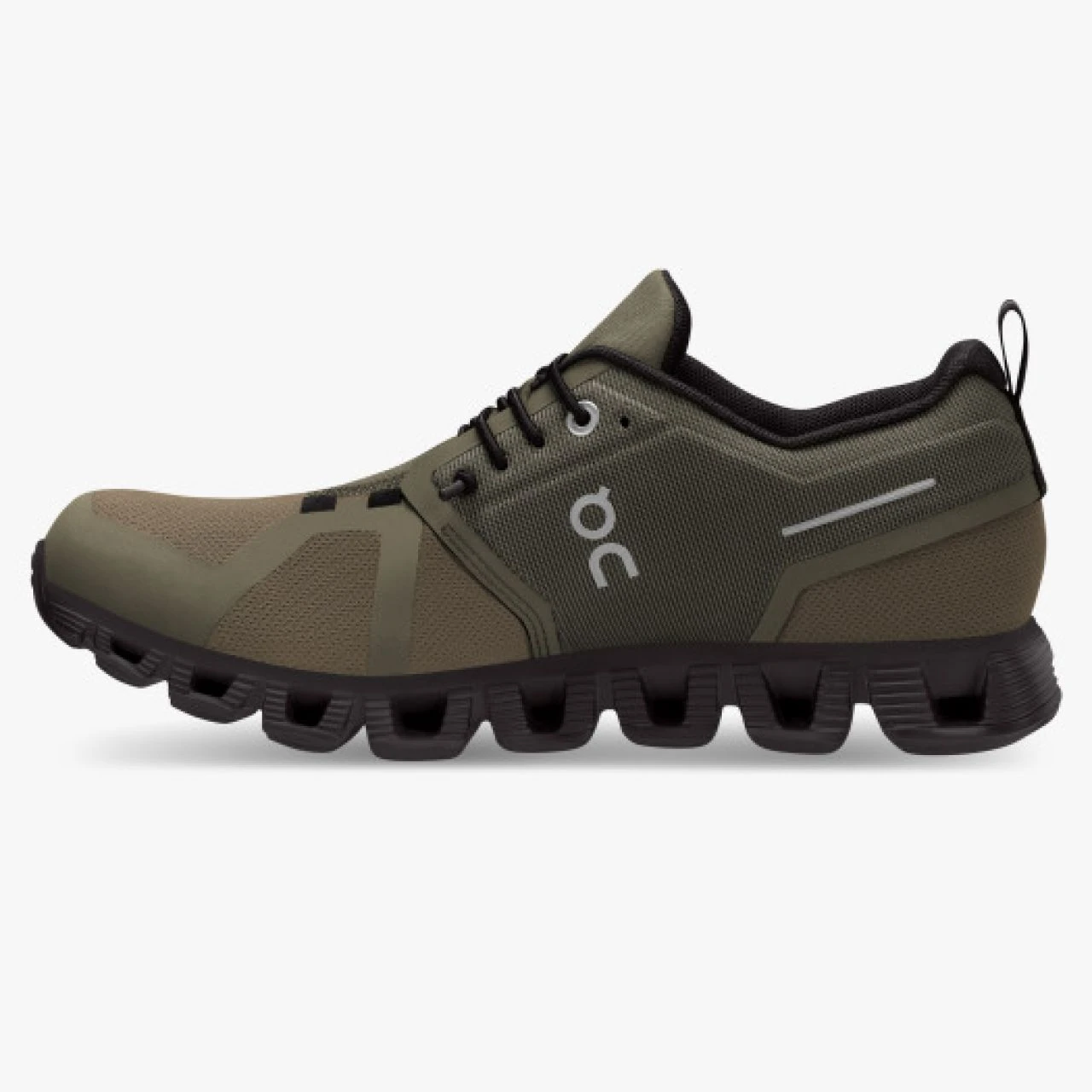 ON RUNNING CLOUD 5 WATERPROOF OLIVE ET BLACK Chaussures étanche – Image 4