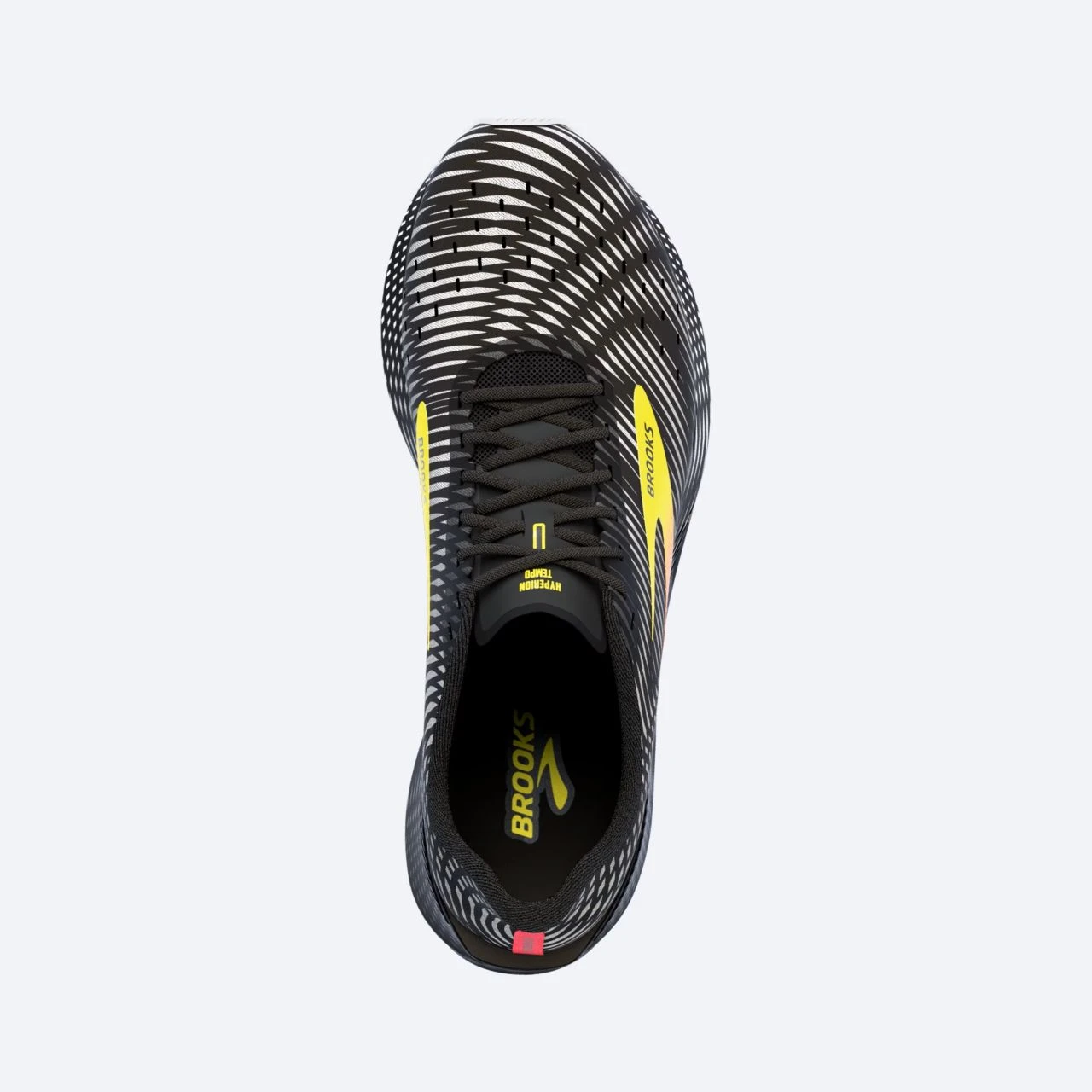 BROOKS HYPERION TEMPO BLACK , PINK ET YELLOW Chaussures De Running – Image 4