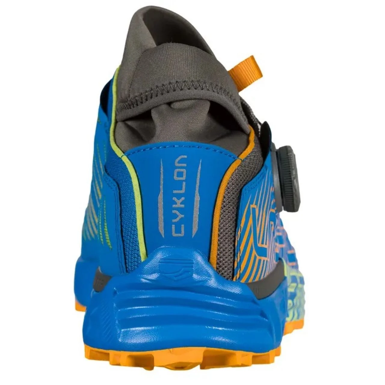 LA SPORTIVA CYCLON METAL ET ELECTRIC BLUE Chaussure De Trail 7 LA SPORTIVA CYCLON METAL ET ELECTRIC BLUE Chaussure De Trail – Image 5